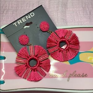 Trend Fringed Beaded Earrings